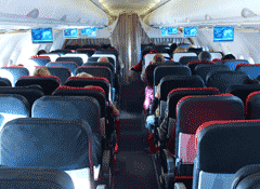 Green Stuff Airplane Interior